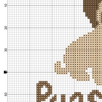 Pugs and Kisses Cross Stitch Pattern – Daily Cross Stitch