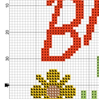 Bloom Where You Planted Cross Stitch Pattern – Daily Cross Stitch