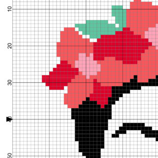 Frida Kahlo Cross Stitch Pattern – Daily Cross Stitch