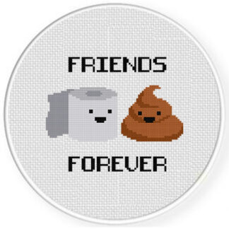 Friends Forever Cross Stitch Pattern