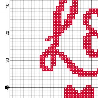 Love is Kind Cross Stitch Pattern – Daily Cross Stitch