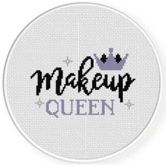 Make Up Queen Cross Stitch Pattern