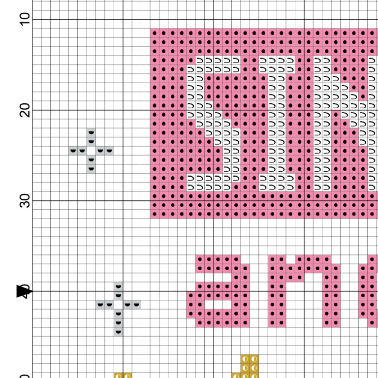 Single and Fabulous Cross Stitch Pattern – Daily Cross Stitch