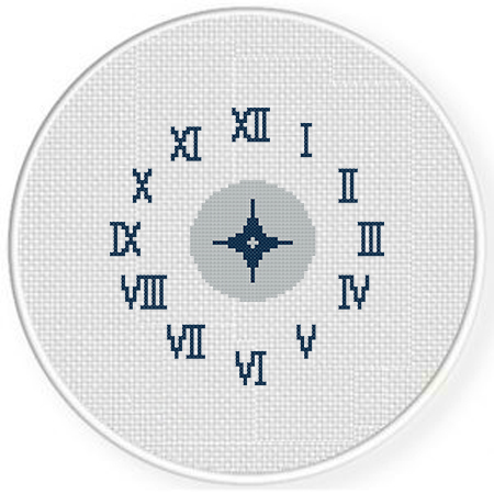 Alarm Clock Cross Stitch Pattern – Daily Cross Stitch