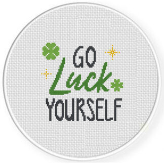 Go Luck Yourself Cross Stitch Pattern