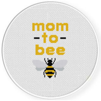 Mom to Bee Cross Stitch Pattern