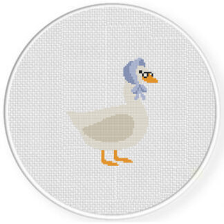 Mother Goose Cross Stitch Pattern