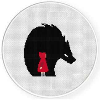 Red Riding Hood Cross Stitch Pattern