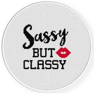 Sassy But Classy Cross Stitch Pattern
