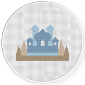 Arabian Dream Castle Cross Stitch Pattern