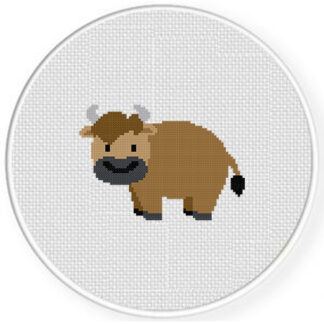 Buffalo Cross Stitch Pattern