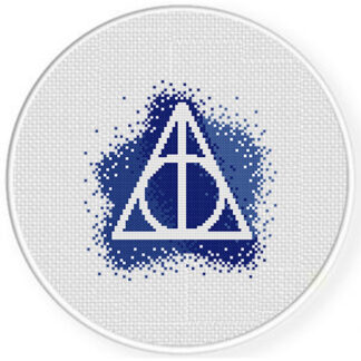Deathly Hallows Cross Stitch Pattern