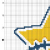 Football Star Cross Stitch Pattern – Daily Cross Stitch