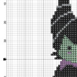 Maleficent Cross Stitch Pattern – Daily Cross Stitch