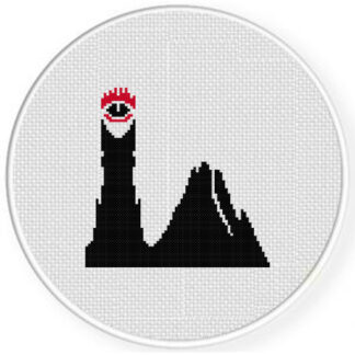 Mordor Cross Stitch Pattern