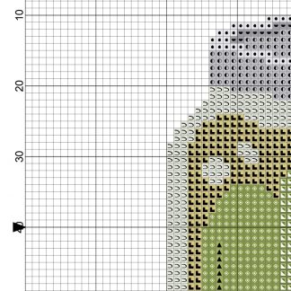 Pickled Jar Cross Stitch Pattern – Daily Cross Stitch