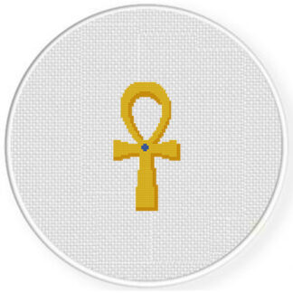 Ankh Cross Stitch Pattern