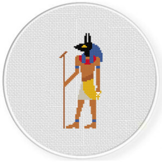 Anubis Cross Stitch Pattern
