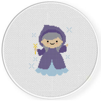 Fairy Godmother Cross Stitch Pattern