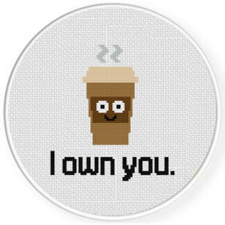 I Own You Cross Stitch Pattern