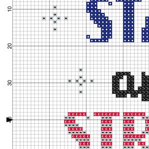 Stars and Stripes Forever Cross Stitch Pattern – Daily Cross Stitch
