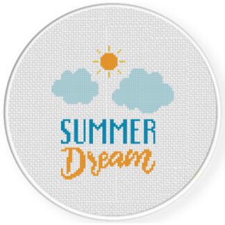 Summer Dream Cross Stitch Pattern