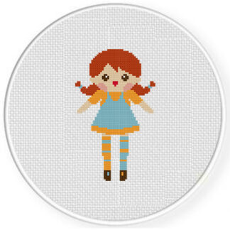 Dolly Long Legs Cross Stitch Pattern