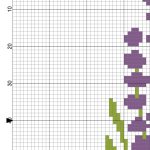Lavender Cross Stitch Pattern – Daily Cross Stitch