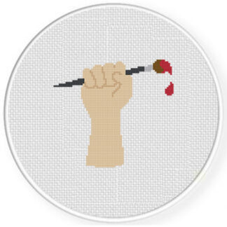 Art Power Cross Stitch Pattern