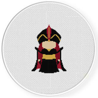 Persian Villain Cross Stitch Pattern