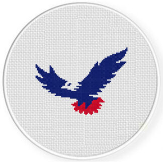 Soaring Eagle Cross Stitch Pattern