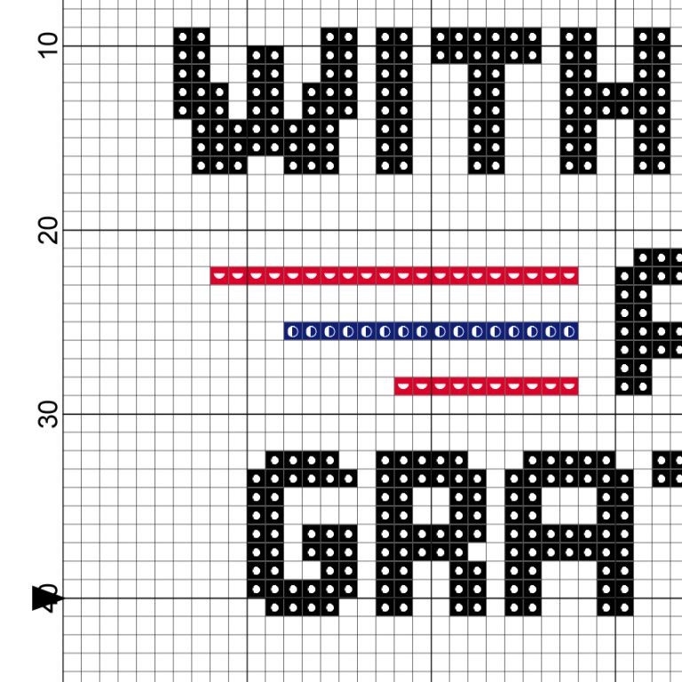 We Remember Cross Stitch Pattern – Daily Cross Stitch