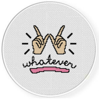 Whatever Cross Stitch Pattern