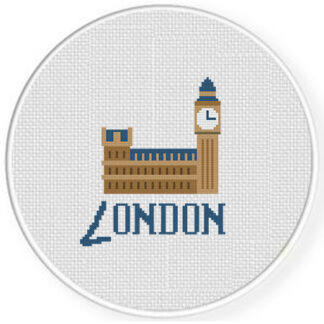 London Cross Stitch Pattern