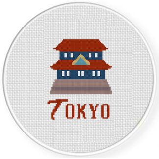 Tokyo Cross Stitch Pattern