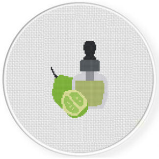Bergamot Oil Cross Stitch Pattern