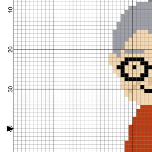 Grandma Cross Stitch Pattern – Daily Cross Stitch