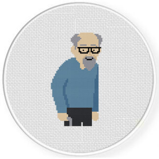 Grandpa Cross Stitch Pattern