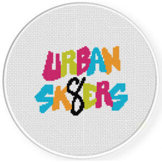 Urban Sktr Cross Stitch Pattern
