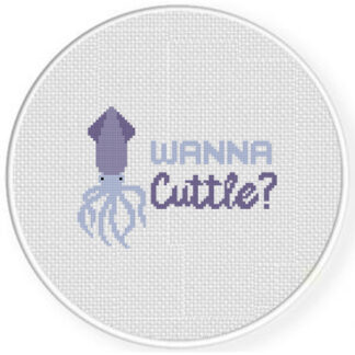 Wanna Cuttle Cross Stitch Pattern