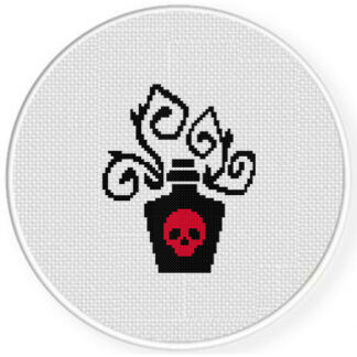 Baroque Poison Cross Stitch Pattern