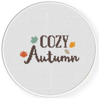 Cozy Autumn Cross Stitch Pattern