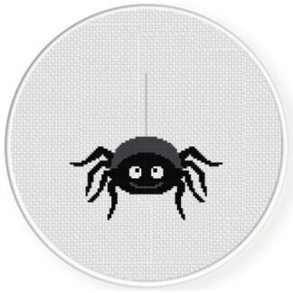 Cutey Spider Cross Stitch Pattern