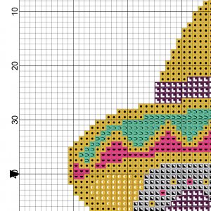 Dia de Los Muertos Skull Cross Stitch Pattern – Daily Cross Stitch