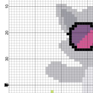 Disco Cat Cross Stitch Pattern – Daily Cross Stitch