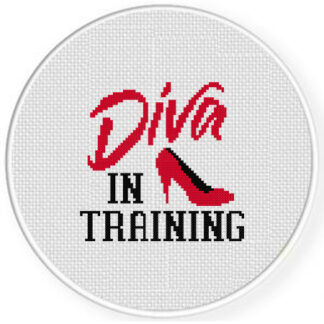 Diva In Training Cross Stitch Pattern