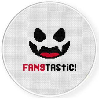 Fangtastic Cross Stitch Pattern