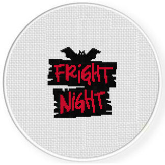 Fright Night Cross Stitch Pattern