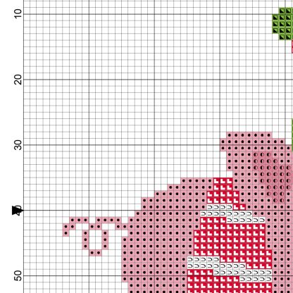Holiday Pig Cross Stitch Pattern – Daily Cross Stitch