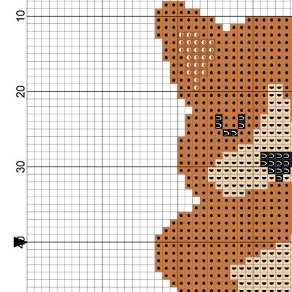 Meme Dog Dab Cross Stitch Pattern – Daily Cross Stitch